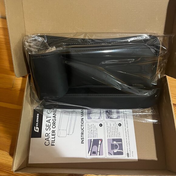 GLONRE Car Seat Gap Filler Organizer with Cup Holder, 2 in 1 Front Seat Gap Fill - Picture 2 of 2